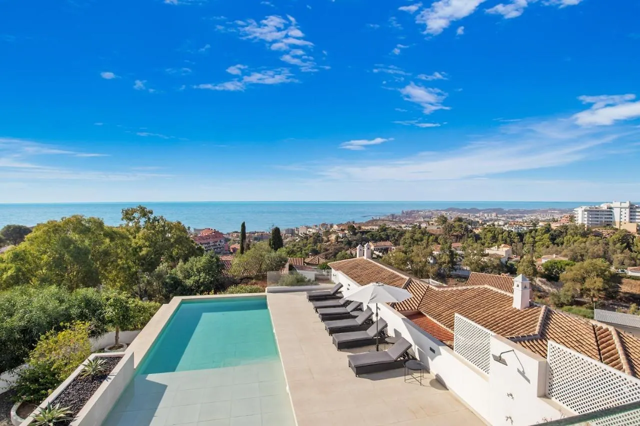 Villa Nirvana - Pool, Jacuzzi, Terrace & Sea View Fuengirola